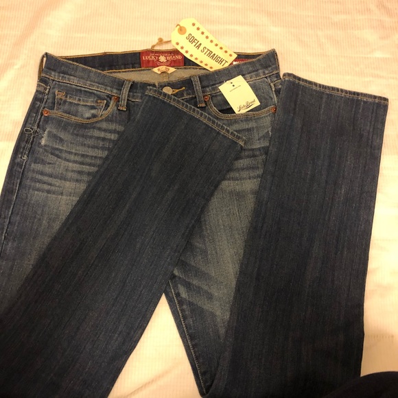 Lucky brand Sophia Straight Size 29 Reg NWT - Picture 3 of 3